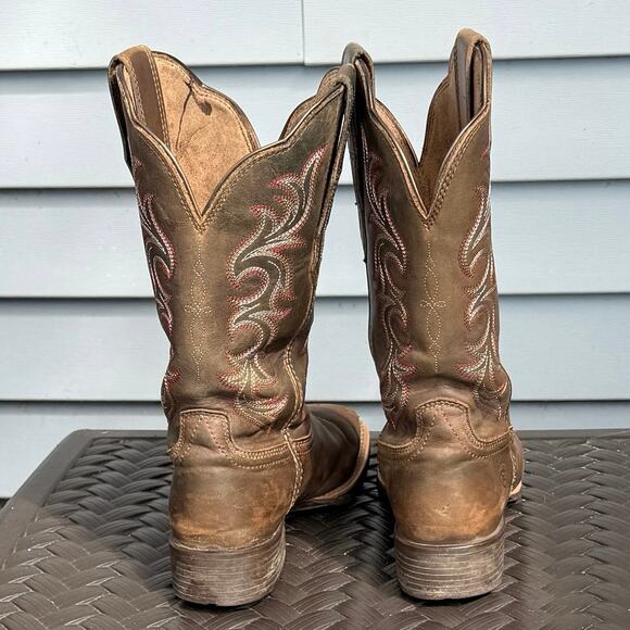 Ariat Hybrid StretchFit Western Boots Womens sz 9B. Tough boots, well broken in - Picture 4 of 16